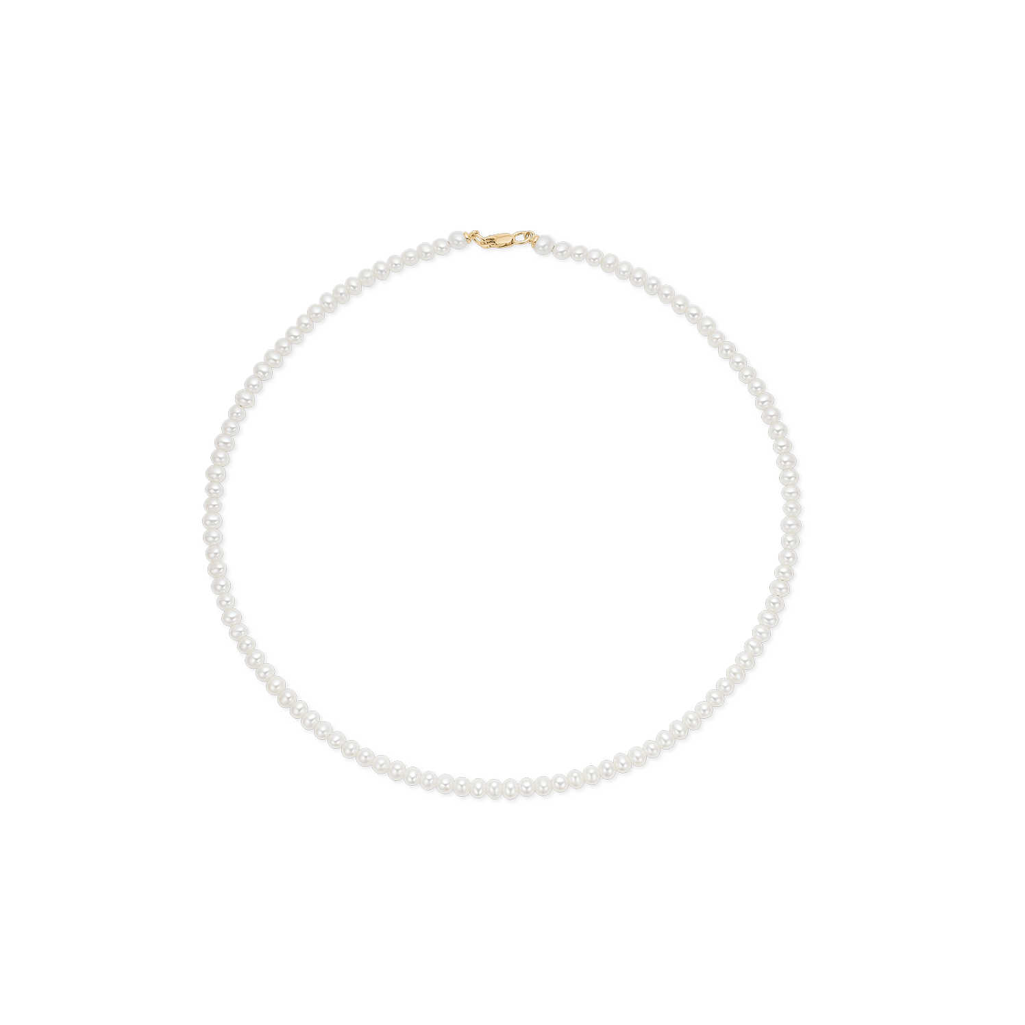 Esther Necklace White Freshwater Pearls