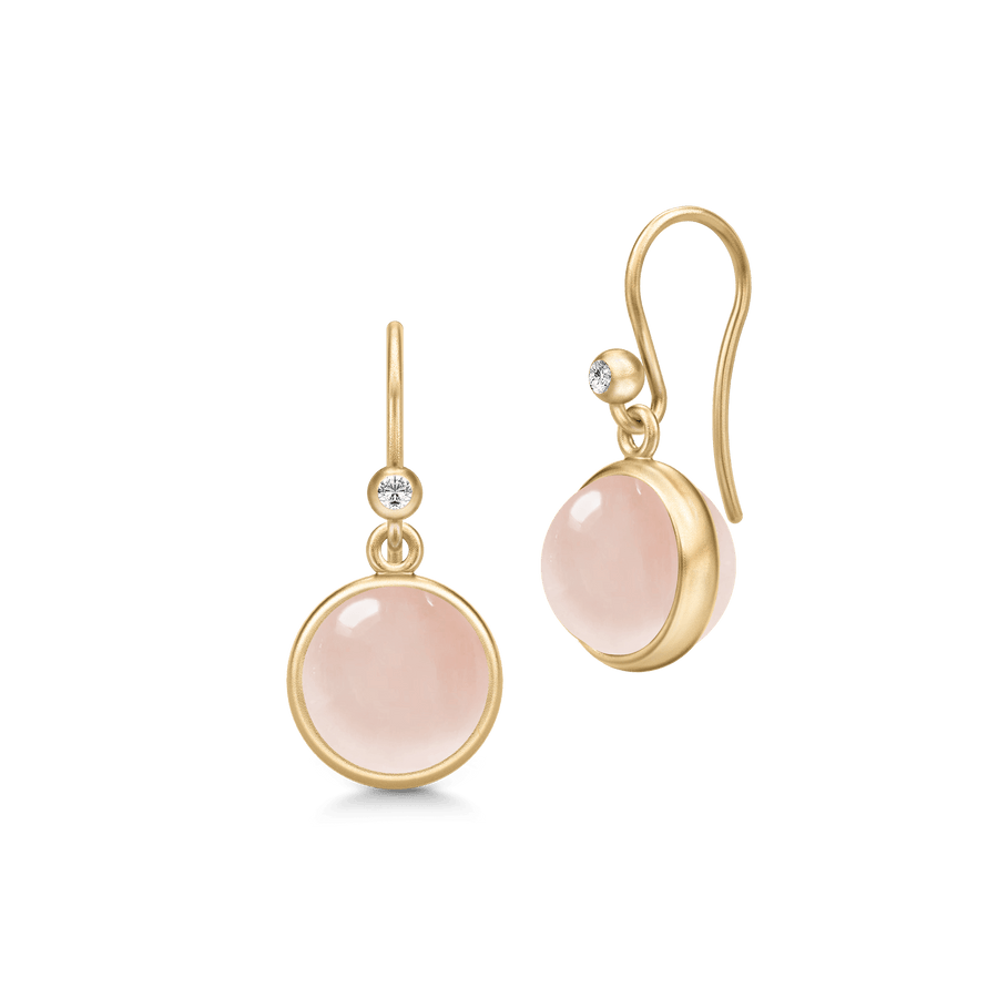 Prime Earrings Milky Rose