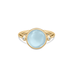 Prime Ring Milky Aqua