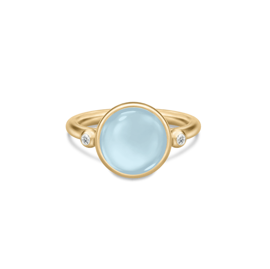 Prime Ring Milky Aqua