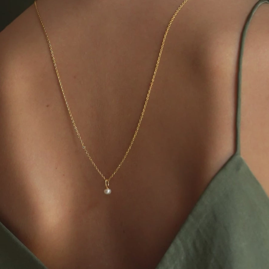 Perla Pendant White Pearl