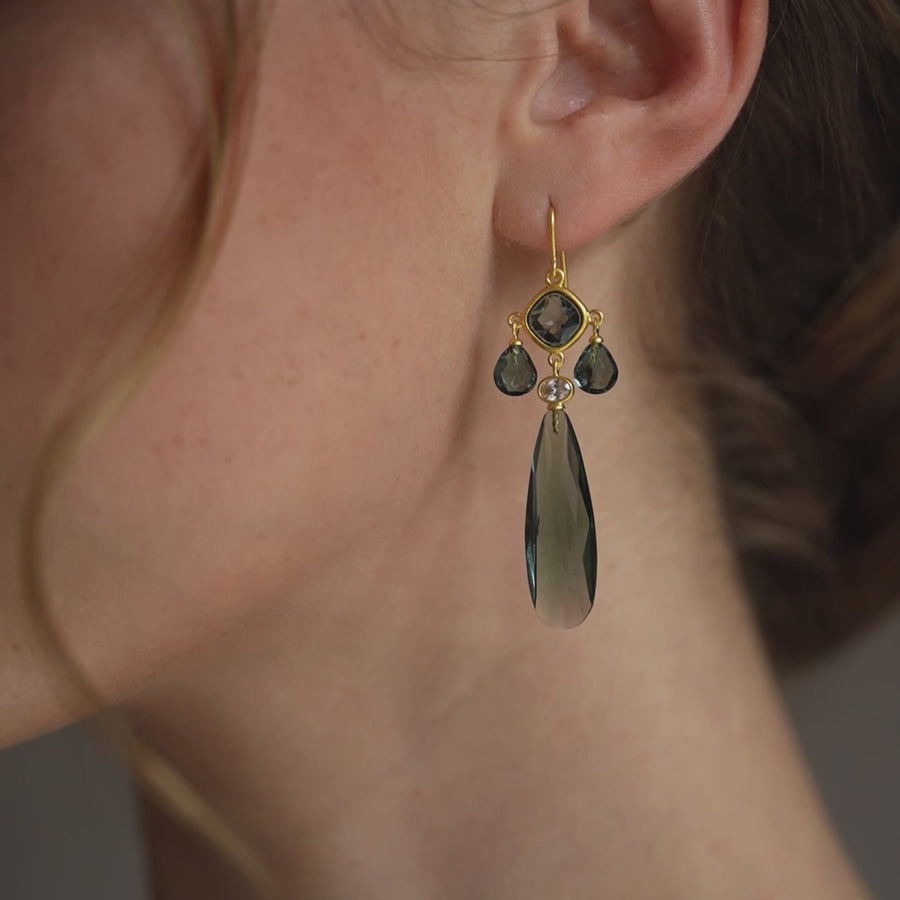 Ofelia Chandeliers Midnight Blue