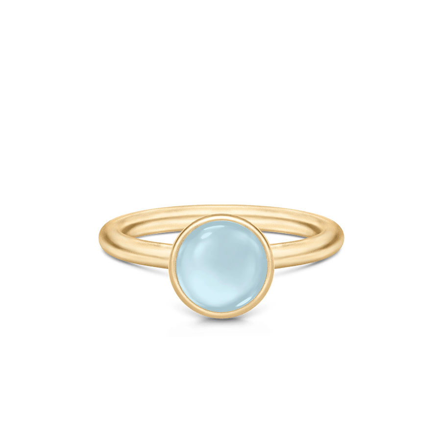 Primini Ring Milky Aqua