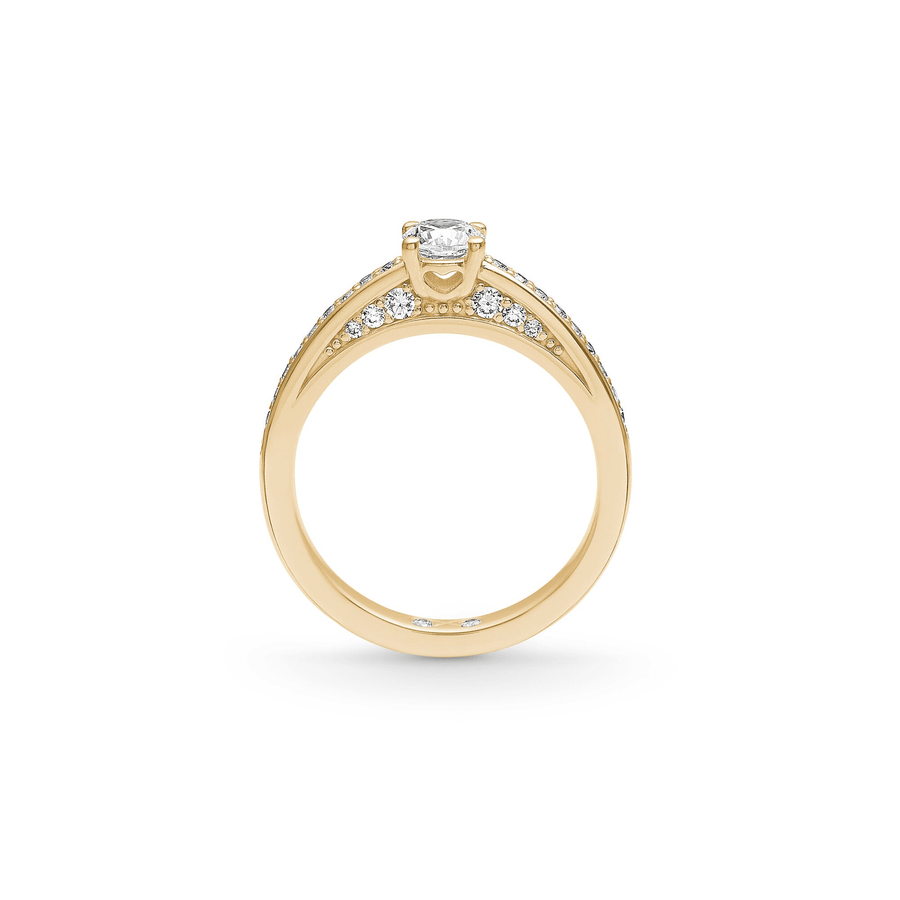 Eternity 0.67c Diamond Ring Top Wesselton Diamond