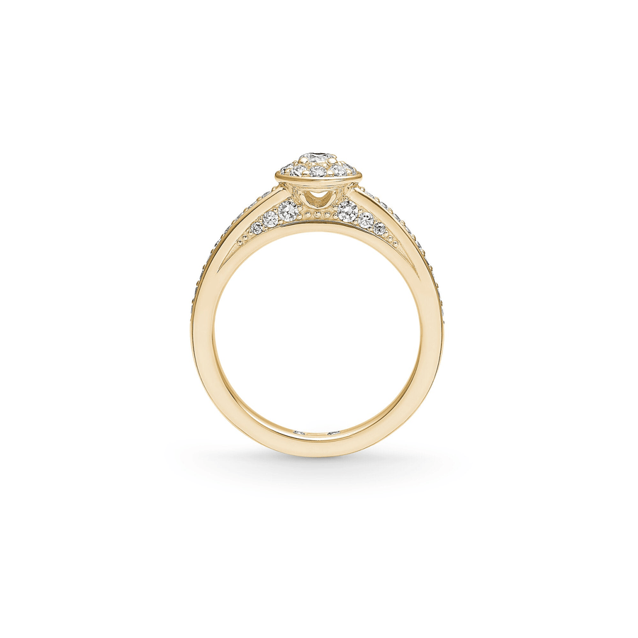 Eternity 0.58c Diamond Ring Top Wesselton Diamond