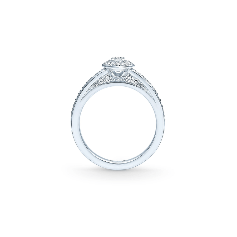 Eternity 0.58c Diamond Ring Top Wesselton Diamond