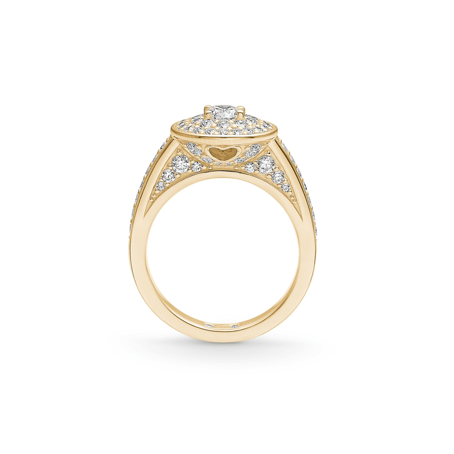 Eternity 1.29c Diamond Ring Top Wesselton Diamond