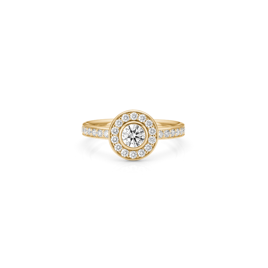 Heritage P.S. Ring F-G/VS and I/SI brilliant cut diamond