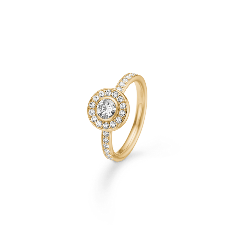 Heritage P.S. Ring F-G/VS and I/SI brilliant cut diamond