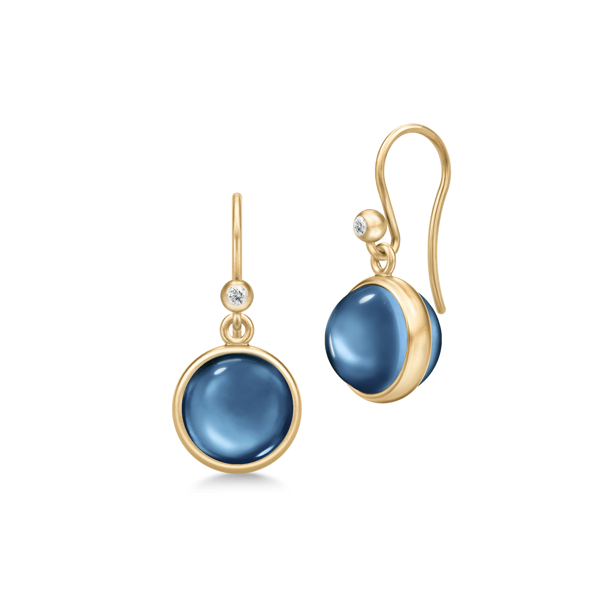 Prime Earrings Sapphire Blue