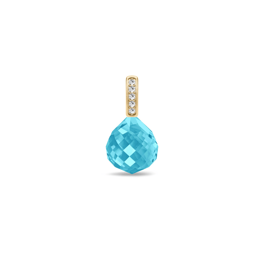 Kaya Pendant Sky Blue Crystal