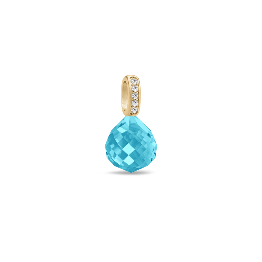 Kaya Pendant Sky Blue Crystal