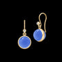 Prime Earrings Royal Blue