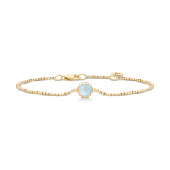 Primini Bracelet Milky Aqua