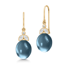 Tasha Earrings London Blue
