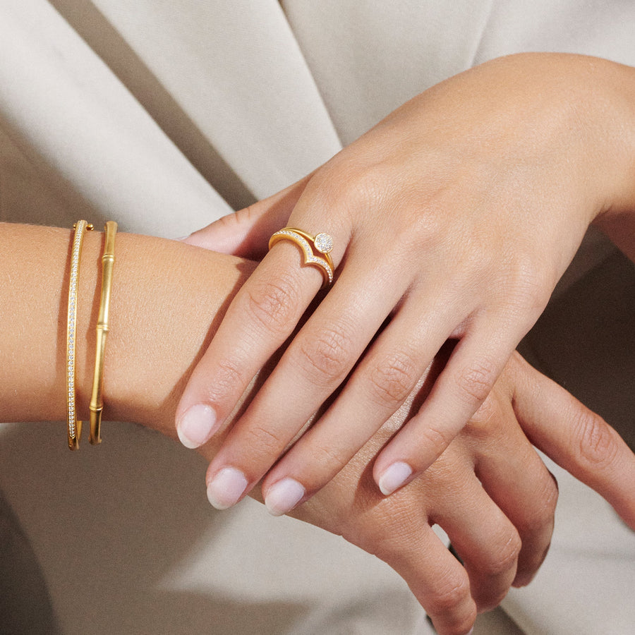Infinity Bracelet Large - Gold
