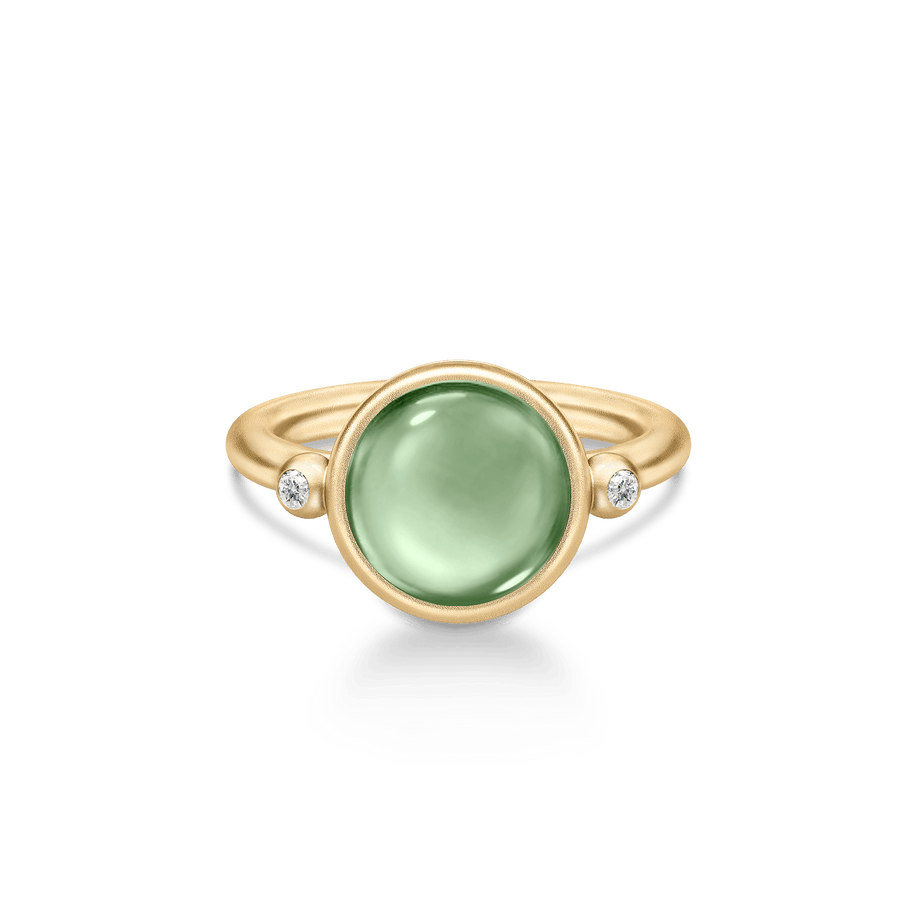 Prime Ring Green Amethyst