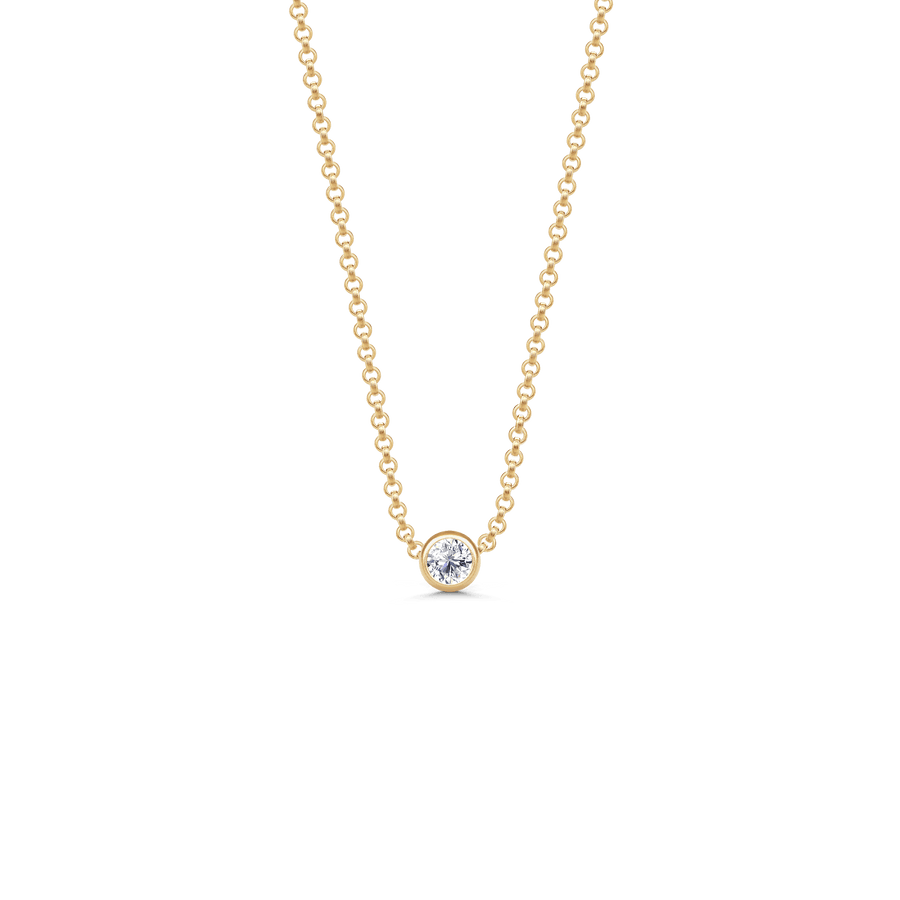 Luster Necklace Top Wesselton Diamond